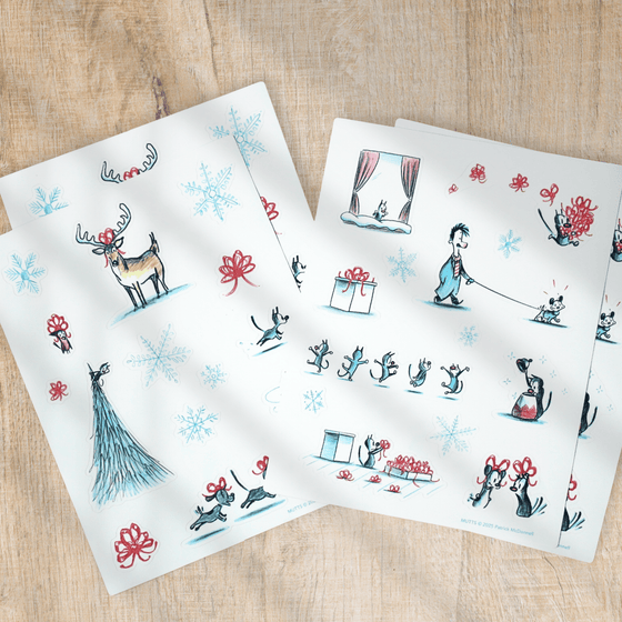 'Gift of Everything' Sticker Pack - MUTTS