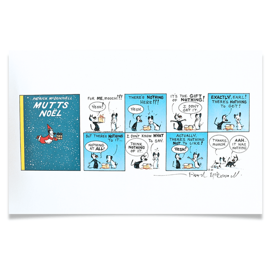'Gift of Nothing’ Archival Print - MUTTS
