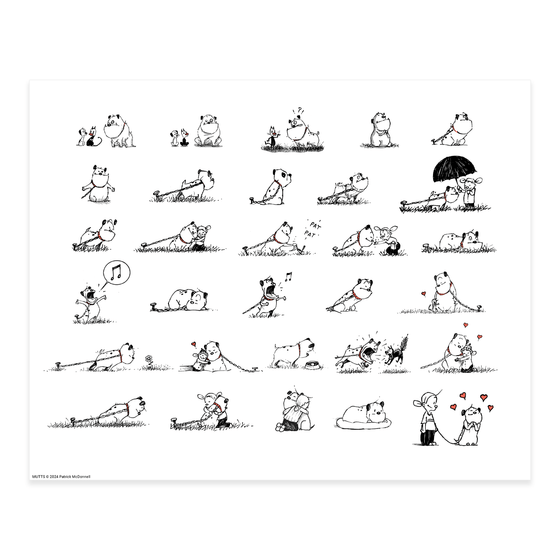 'Becoming Sparky' Standard Art Print - MUTTS