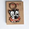 'You and Me' Enamel Keychain - MUTTS