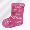 'Mooch's Little Pink Sock' Flexible Magnet