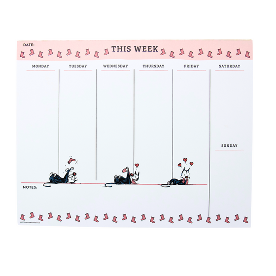 Weekly 'Little Pink' Planner Pad