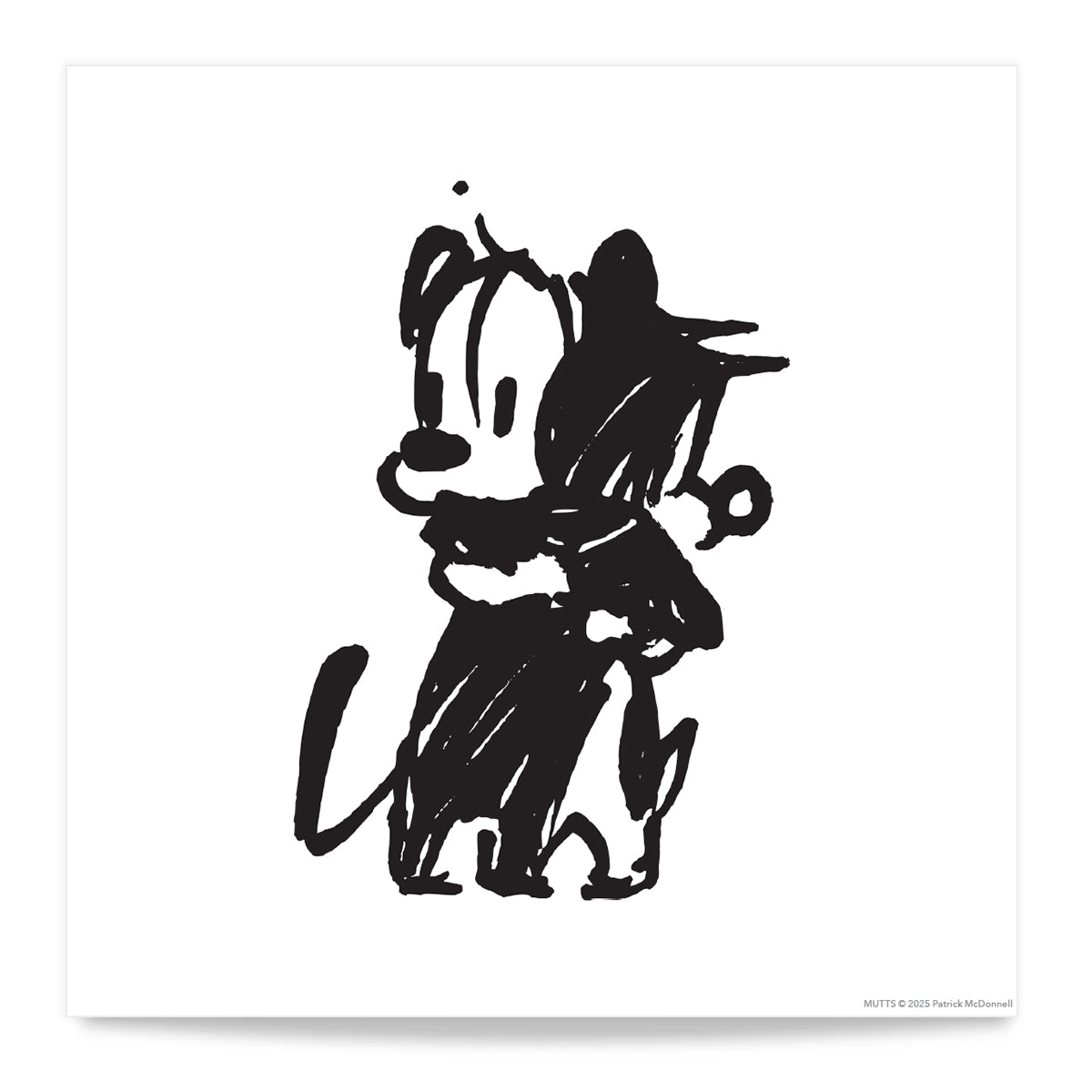 'Loving Friendship' Standard Art Print - MUTTS