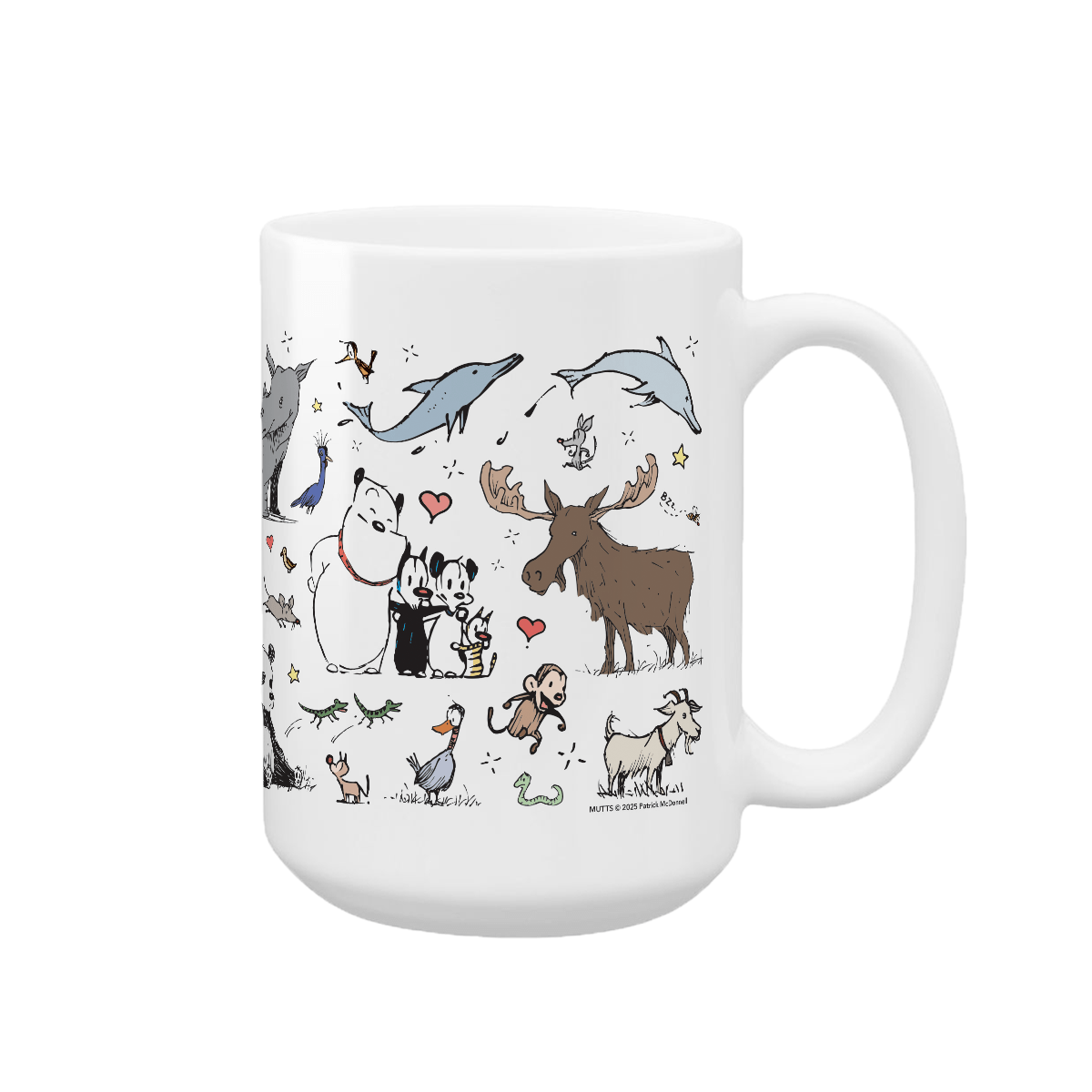 'Adore the Animals' Mug - MUTTS