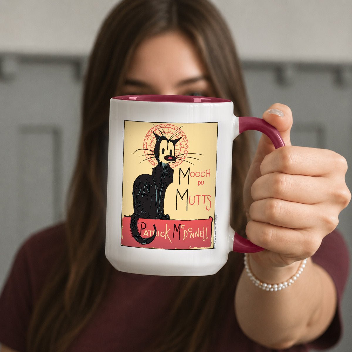 NEW 'Mooch Du MUTTS' Accent Mug - MUTTS