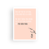 This birthday card features an image of a bird cheeping next to their bird feeder along with the message, "One day you're cutting a rug and free as a bird. The next thing you know, you're cutting coupons for free bird food." Inside, the card reads, "Happy birthday!" 