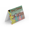 'Christmas Stockings' Greeting Card