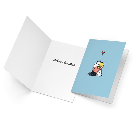 'Unleash Gratitude' Greeting Card