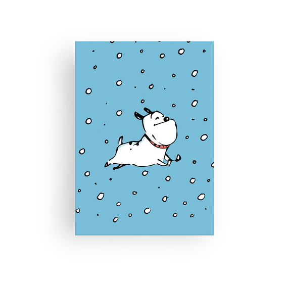 'Sparky's Dream' Greeting Card