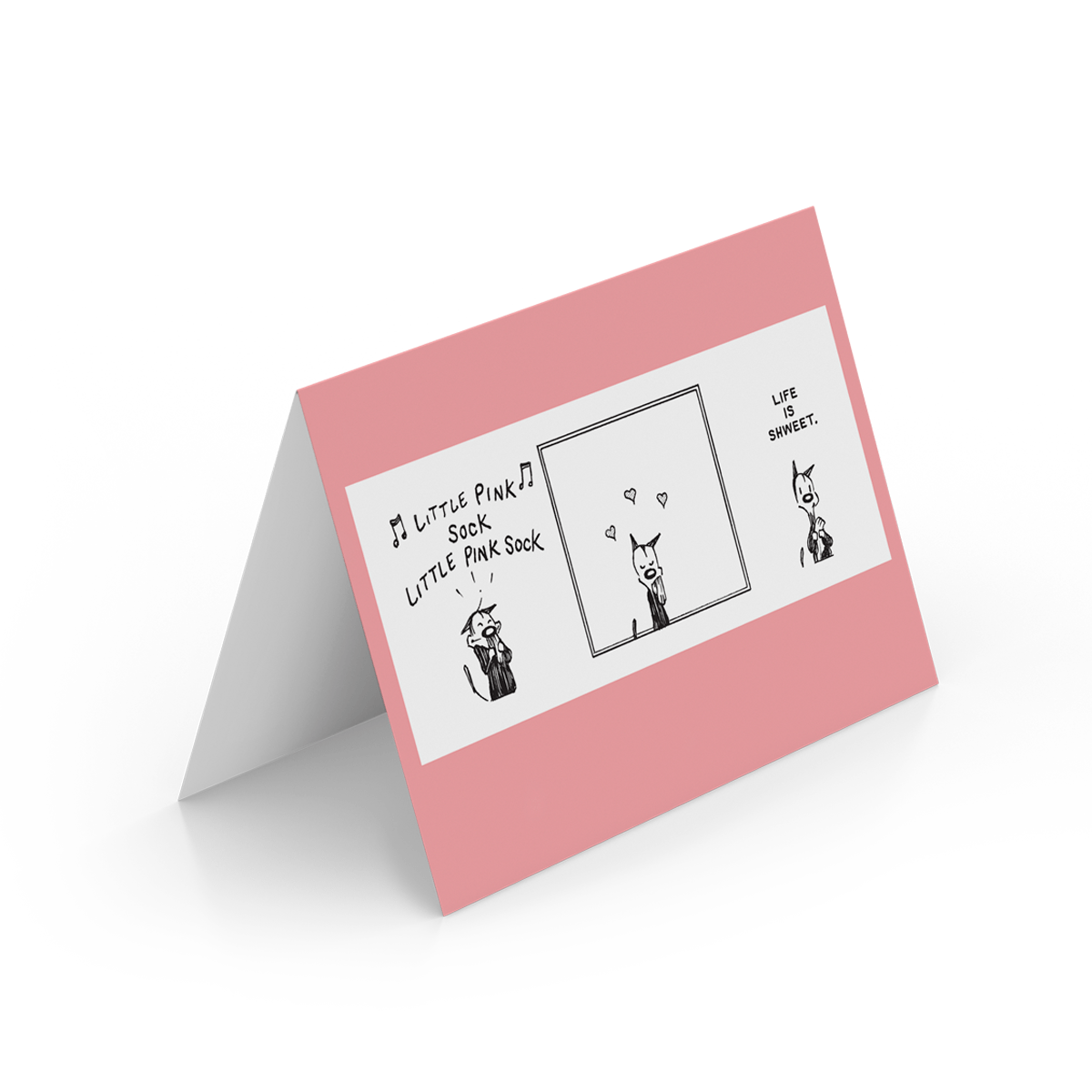 'Life Is Shweet' Greeting Card