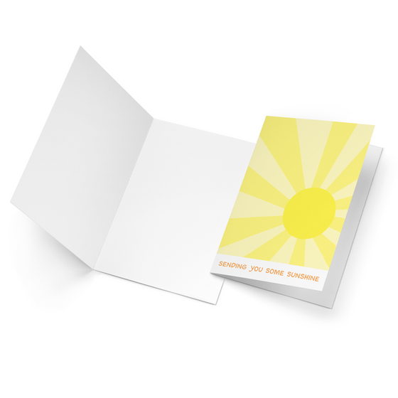 'Ray of Sunshine' Greeting Card