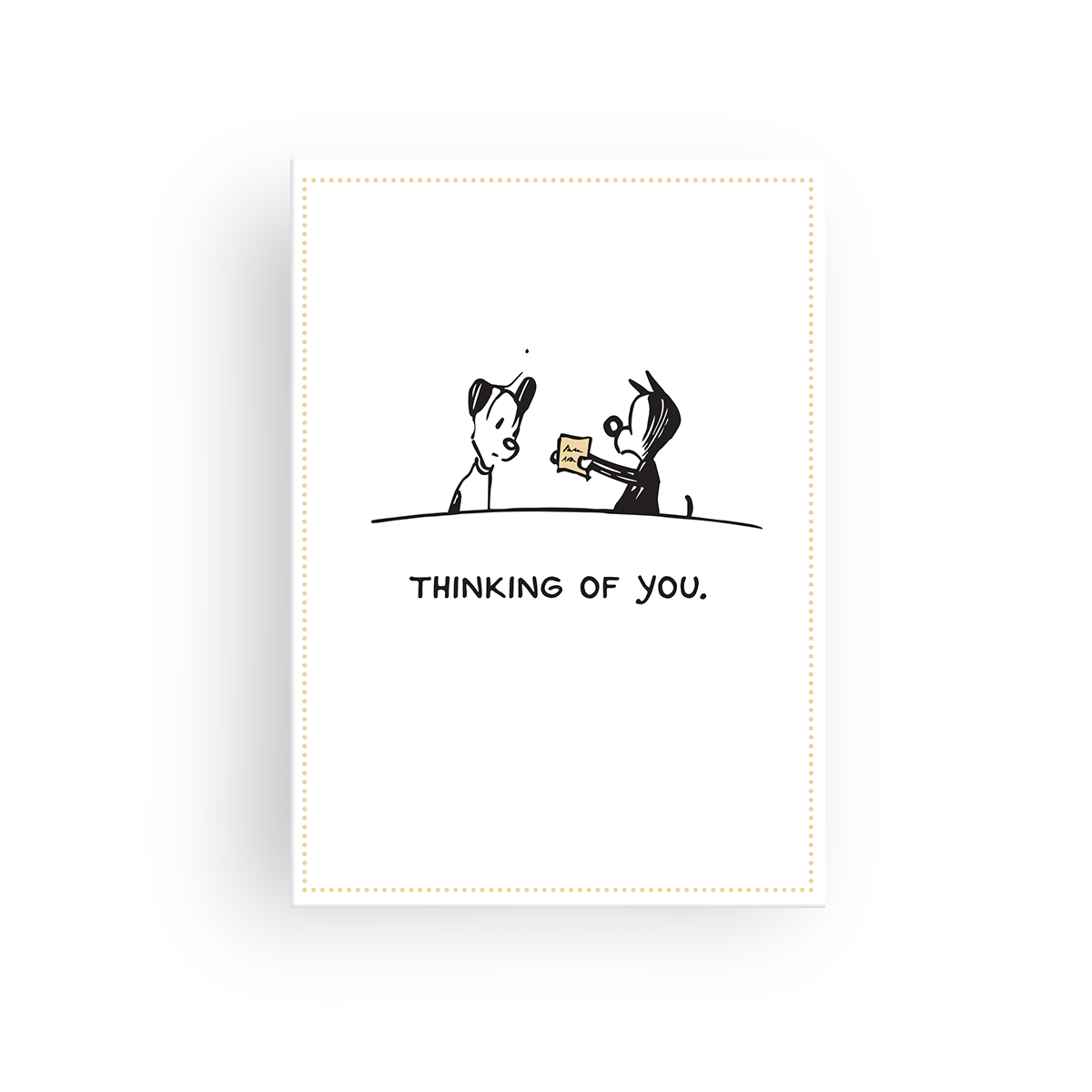 'A Thoughtful Note' Greeting Card