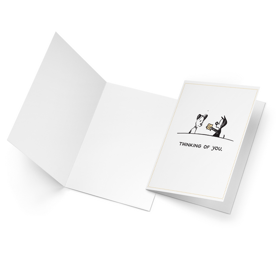 'A Thoughtful Note' Greeting Card