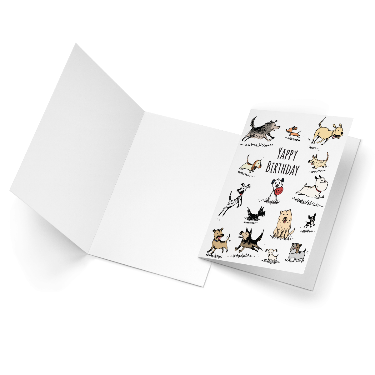 'A Yappy Birthday' Greeting Card MUTTS
