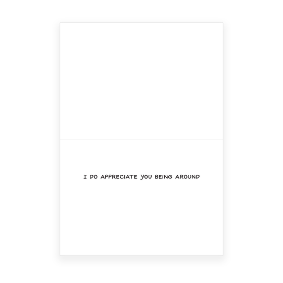 'Appreciate Your Help' Greeting Card