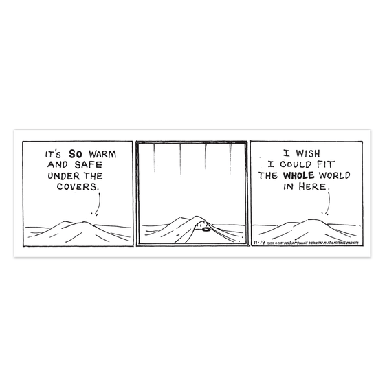 'Under the Covers' Magnet - MUTTS