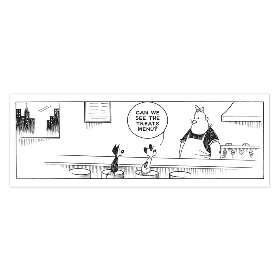 'Treats Menu' Magnet - MUTTS