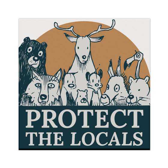 'Protect the Locals' Magnet - MUTTS