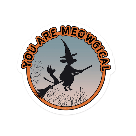 'Meowgical' Die - Cut Sticker - MUTTS