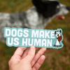 'Be More Human' Flexible Car Magnet - MUTTS