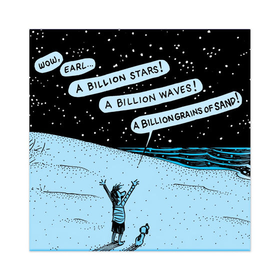 'A Billion Stars' Magnet - MUTTS