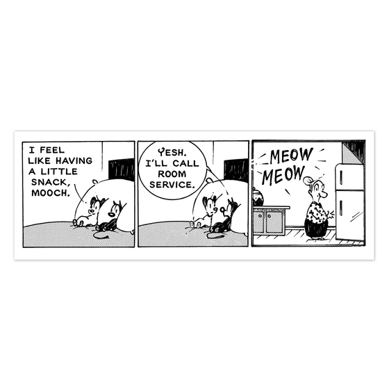 'Call Room Service' Magnet - MUTTS