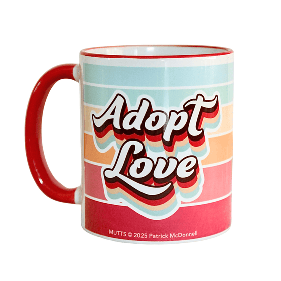 'Adopt Love' Mug - MUTTS