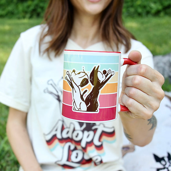 'Adopt Love' Mug - MUTTS