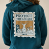 'Protect the Locals' Zip Hoodie - MUTTS