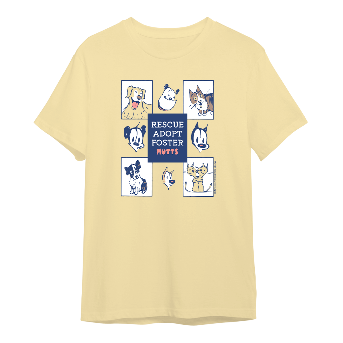 'Rescue. Adopt. Foster.' Tee