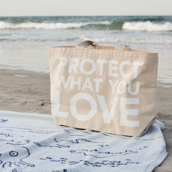 Beach Tote: Protect What You Love