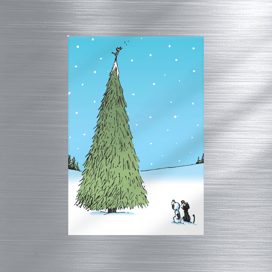 'Winter Song' Magnet - MUTTS