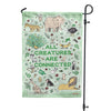 'All Creatures' Garden Flag - MUTTS
