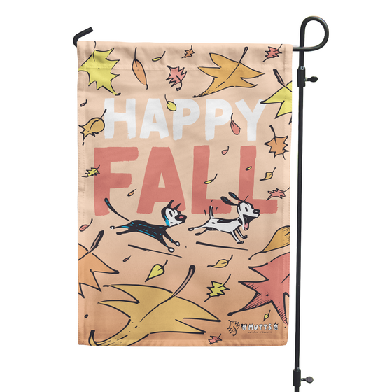 'Happy Fall' Garden Flag