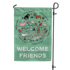 'All Animals Welcome' Garden Flag