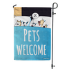 'Pets Welcome' Garden Flag