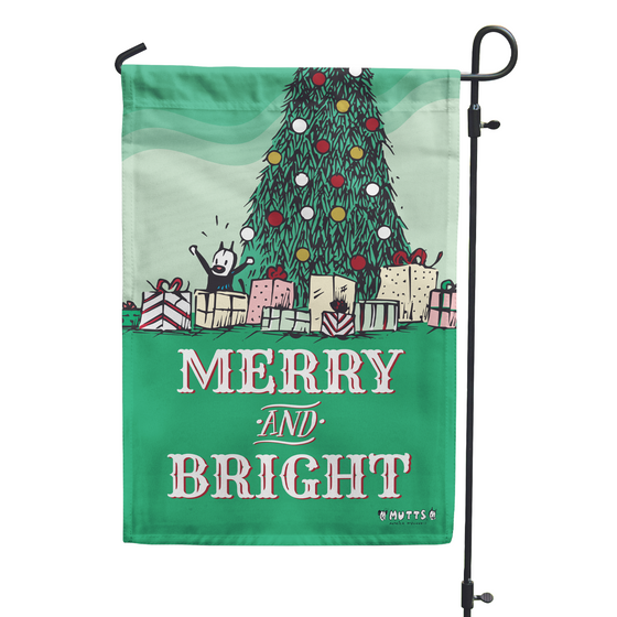 'Merry and Bright' Garden Flag