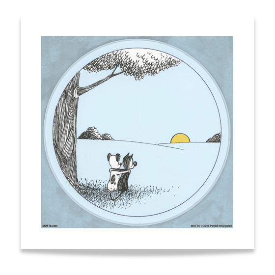'Forever By Your Side' Museum - Quality Print - MUTTS