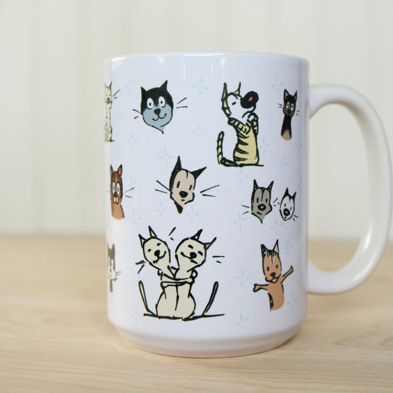 'Feline Friends' Mug