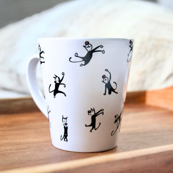 'A Dance to Cat Ladies' Mug - MUTTS