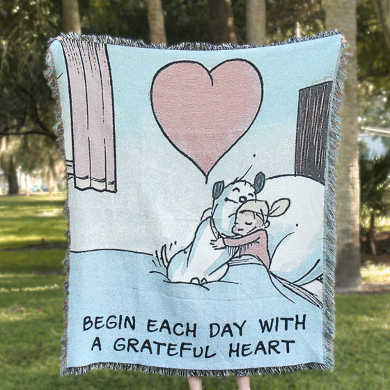 'Grateful Sparky' Decorative Blanket - MUTTS