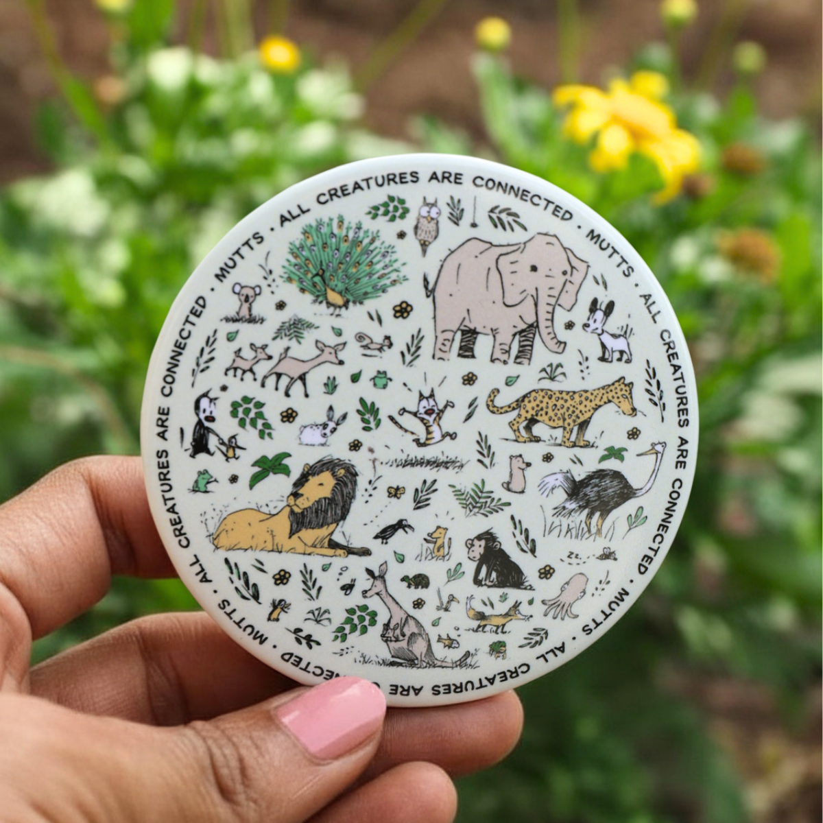 'Connected Creatures' Magnet - MUTTS