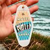 'By the Shore' Motel Keychain