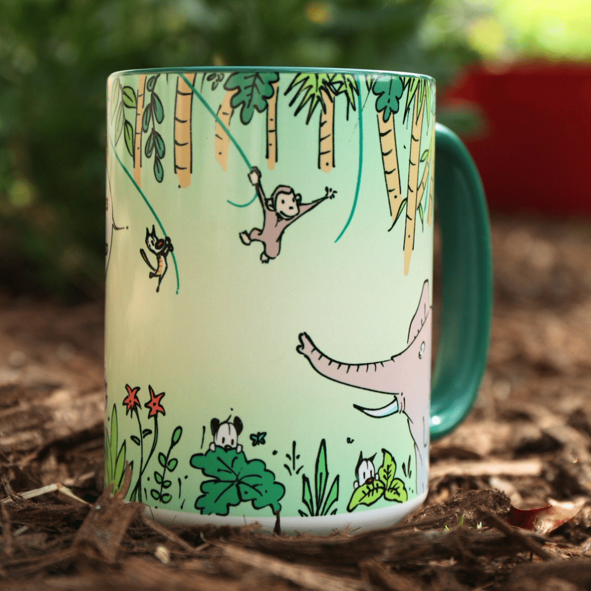 'All Creatures Connected' Shtinky Mug - MUTTS