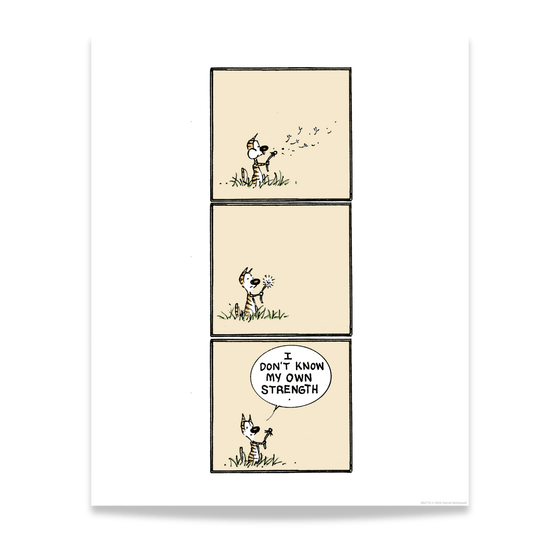 'Know My Strength' Museum - Quality Print - MUTTS