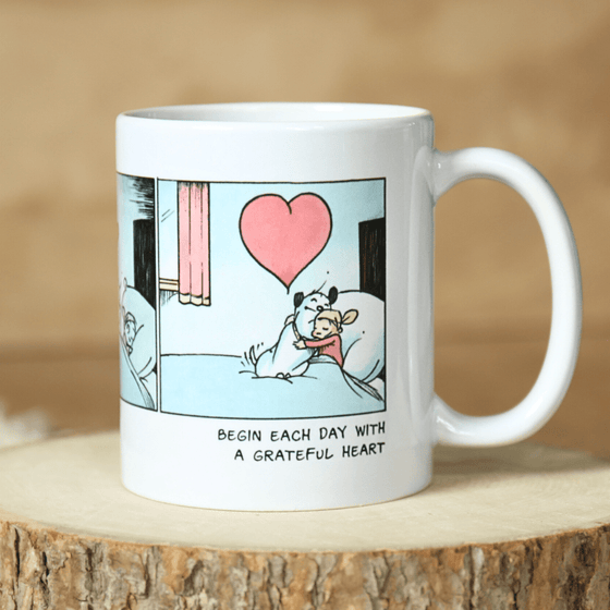 'Grateful Heart' Mug - MUTTS