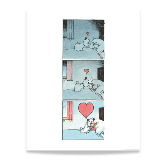 'Grateful Sparky' Museum - Quality Print - MUTTS