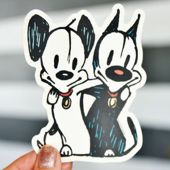 'Best Friends 30th Anniversary' Die-Cut Sticker