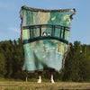 'Water Lilies' Decorative Blanket