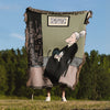 'Whiskers Mother' Decorative Blanket